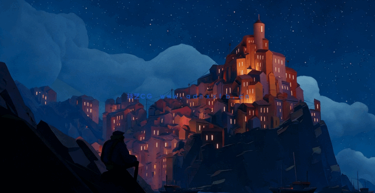 Blender格式5个优秀卡通动画场景模型包含材质贴图灯光(图4)