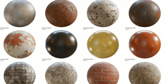 [建筑景观] 废弃工厂建筑环境场景3D模型与PBR材质合集(图4)