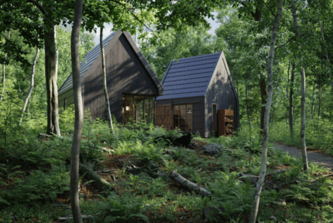 [建筑景观] Evermotion 15周年森林现代小屋场景3D模型(图1)