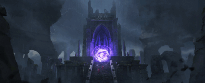 [建筑景观] 中世纪魔法奇幻元素建筑场景3D模型(图3)