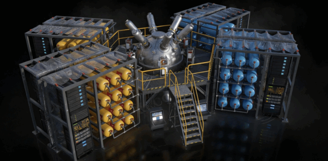 [建筑景观] 未来科技秘密实验室建筑环境场景3D模型合集(图2)