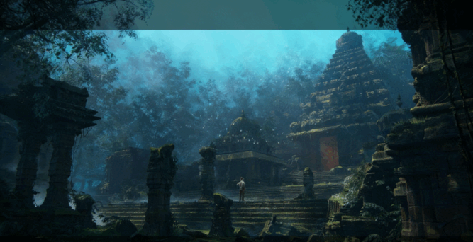 [建筑景观] 90组印度神庙寺庙建筑场景3D模型合集(图2)