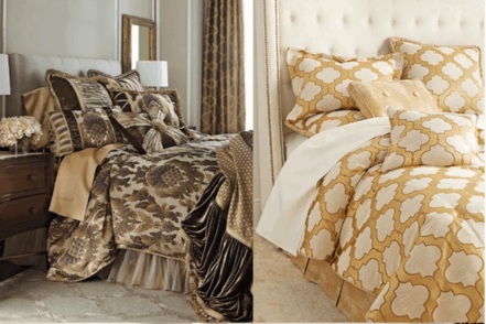 金色系列家具灯饰布艺饰品等软装素材(图2)