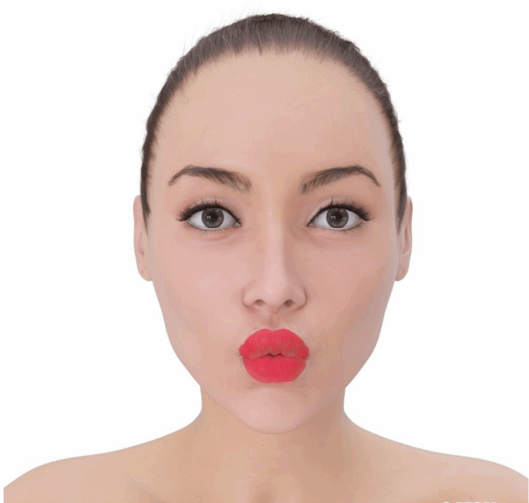 高品质女性模型，8K级贴图，带表情(图5)