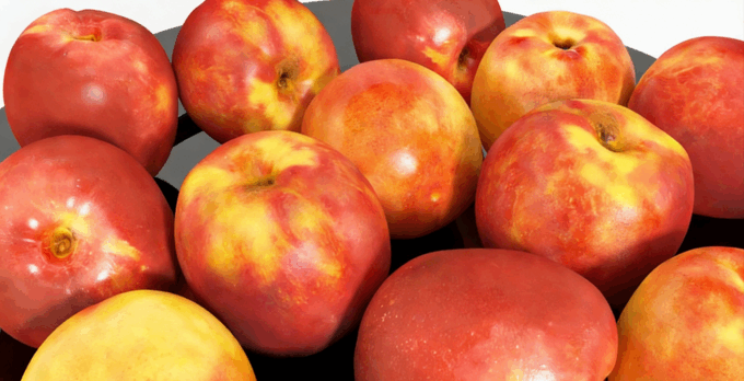 油桃水果模型 Nectarines Fruit model(图5) 油桃水果模型 Nectarines Fruit model(图5)