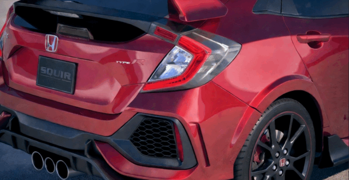 C4D本田红标思域性能车汽车模型 Honda Civic Type R 2018(图3) C4D本田红标思域性能车汽车模型 Honda Civic Type R 2018(图3)