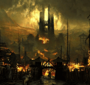 C4D原始社会上古部落建筑模型合集素材包(图2)