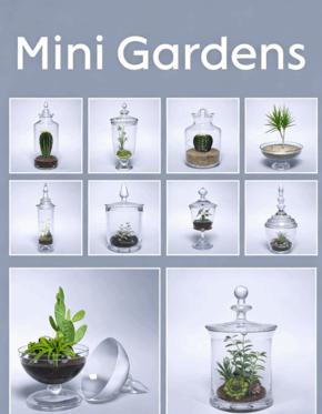 [家具模型] 20种不同形状空玻璃罐静物陈设3D模型合集(图4)