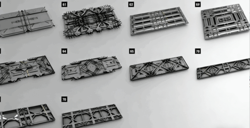 [家具模型] 70组科幻机械墙壁硬表面3D模型合集(图3)