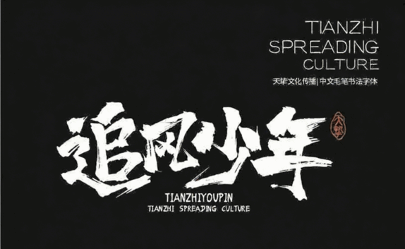 541款古风书法国潮古韵毛笔手写艺术设计字体包(图8)