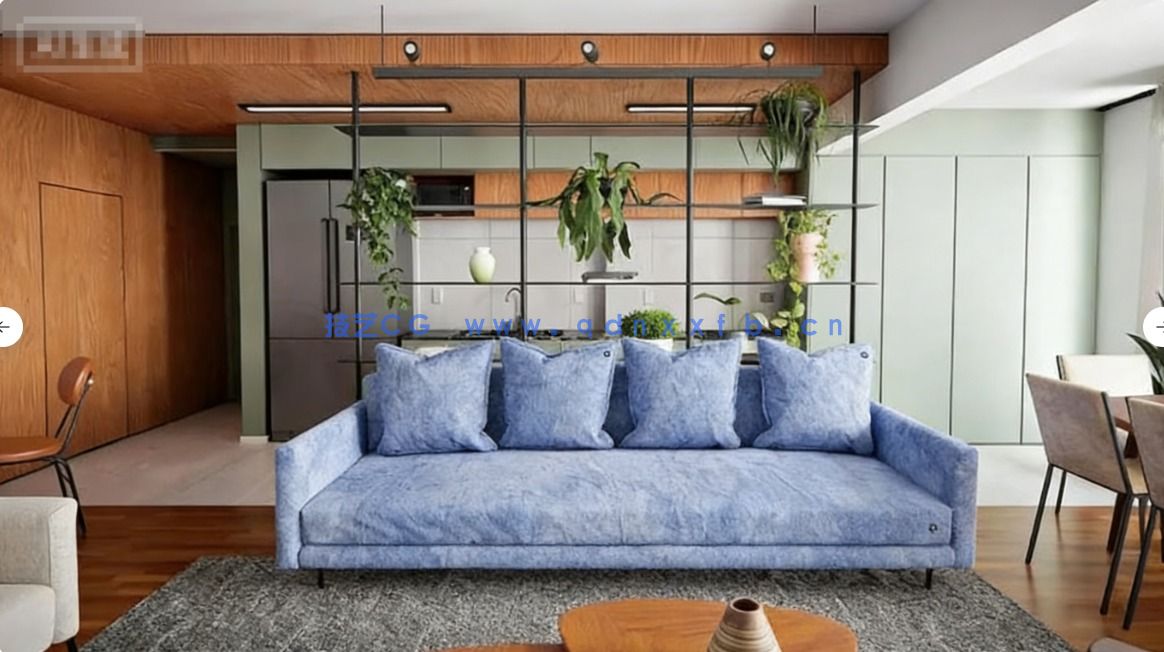 [室内设计] Blender高质量室内家具设计场景3D模型 第九季(图6)