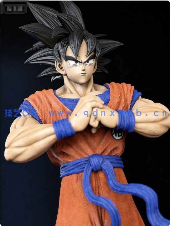 [独立角色] 孙悟空站姿《龙珠》动漫角色雕塑雕刻3D模型(图6)