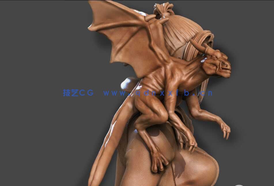 [独立角色] X战警凯蒂·普莱德漫威动漫角色雕塑3D打印模型(图6)