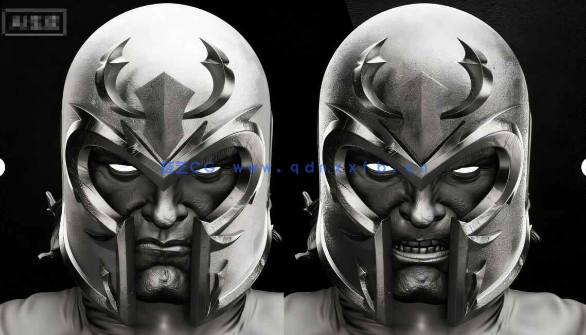 [独立角色] 万磁王X战警漫威动漫角色雕塑3D打印模型(图6)