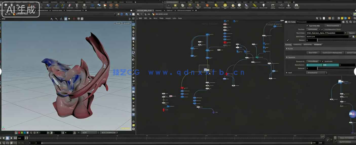 TimJ出品Houdini三维动态图形视觉特效视频教程 2023-2025年度(图5)