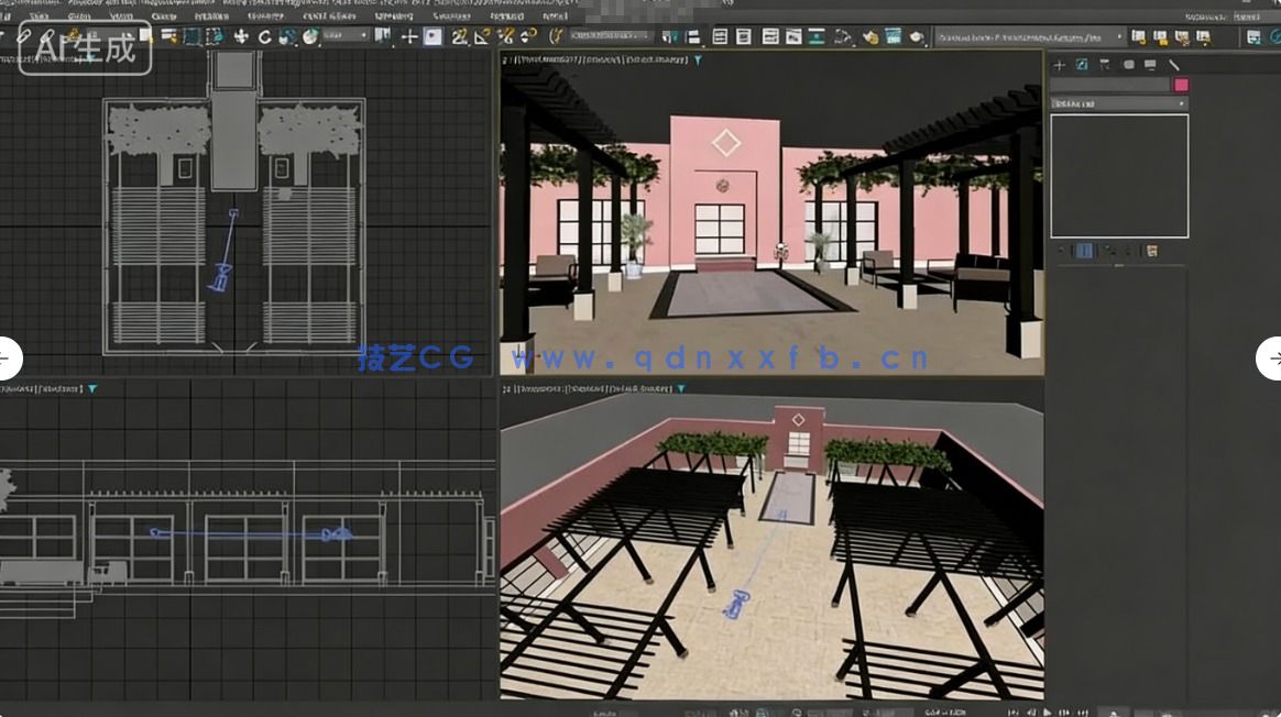 3dsmax 2026全面核心技术训练视频教程(图2) 3dsmax 2026全面核心技术训练视频教程(图2)