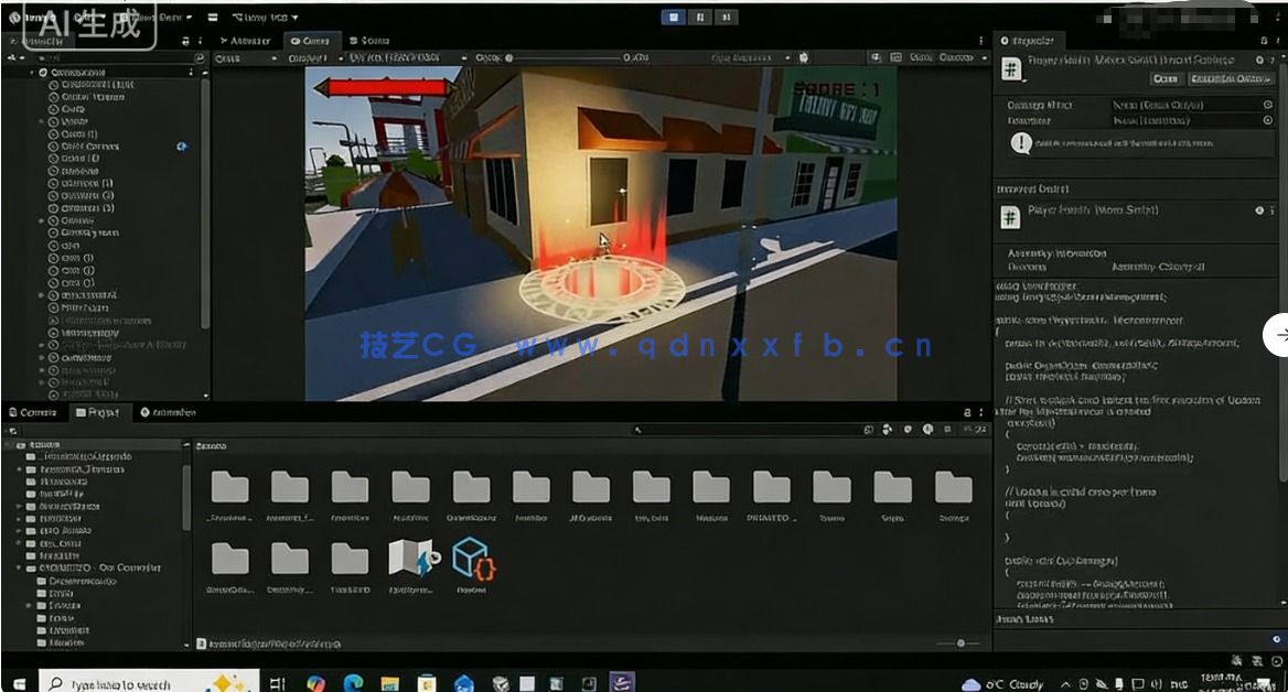 Unity 3D第一人称冒险游戏开发指南视频教程(图7) Unity 3D第一人称冒险游戏开发指南视频教程(图7)