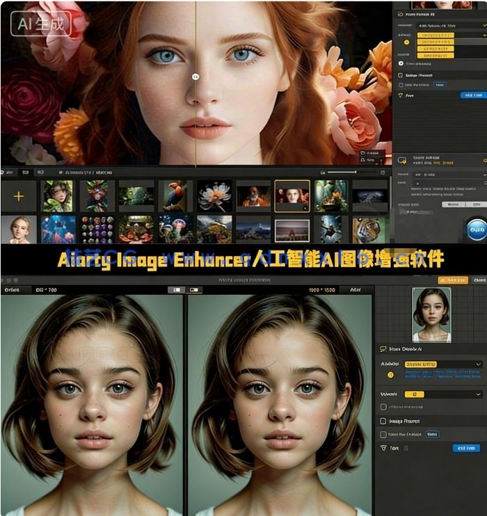 Aiarty Image Enhancer人工智能AI图像增强软件V3.10版