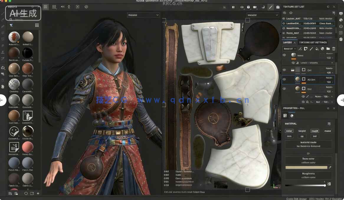 Substance 3D Painter三维纹理材质绘制软件V12.0.1版(图2)