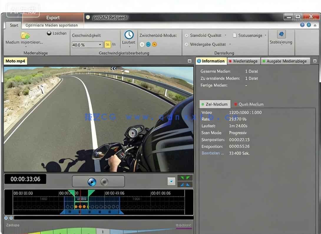 proDAD ReSpeedr超级慢动作视频优化编辑软件V2.0.211.1版(图3)