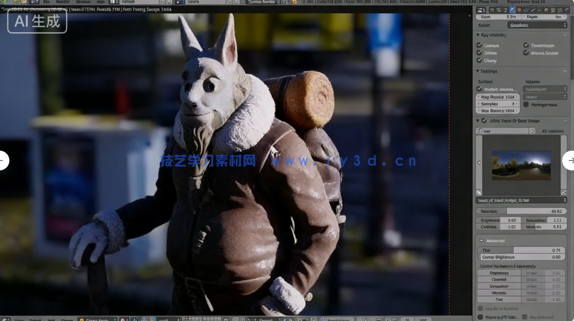 Gaffer灯光与HDRI环境光高效管理blender插件V3.2.10版(图2) Gaffer灯光与HDRI环境光高效管理blender插件V3.2.10版(图2)