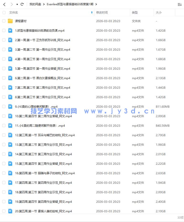 Evanlee抓型与素描基础训练营第1期2025年(图1) Evanlee抓型与素描基础训练营第1期2025年(图1)