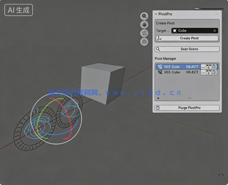 Pivot Pro动画与绑定辅助Blender插件V0.1.0版(图5)