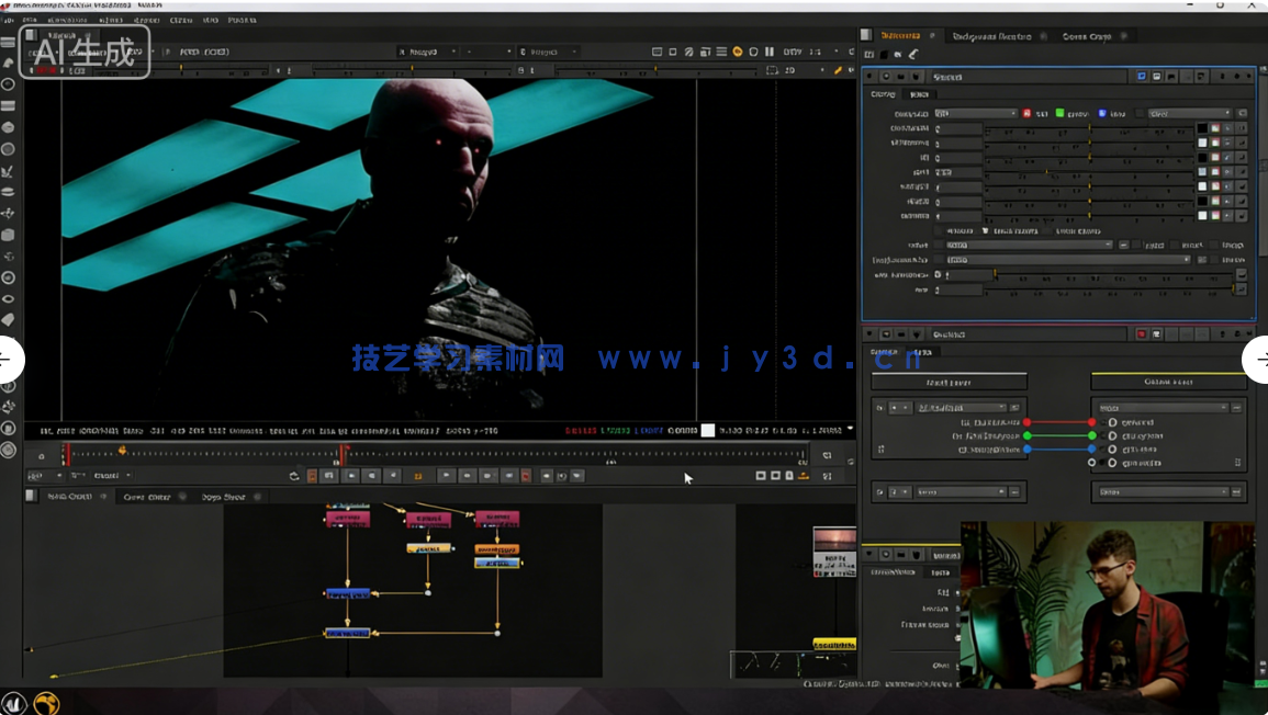 【中文字幕】Nuke与UE好莱坞影视级特效合成大师班视频教程(图3)