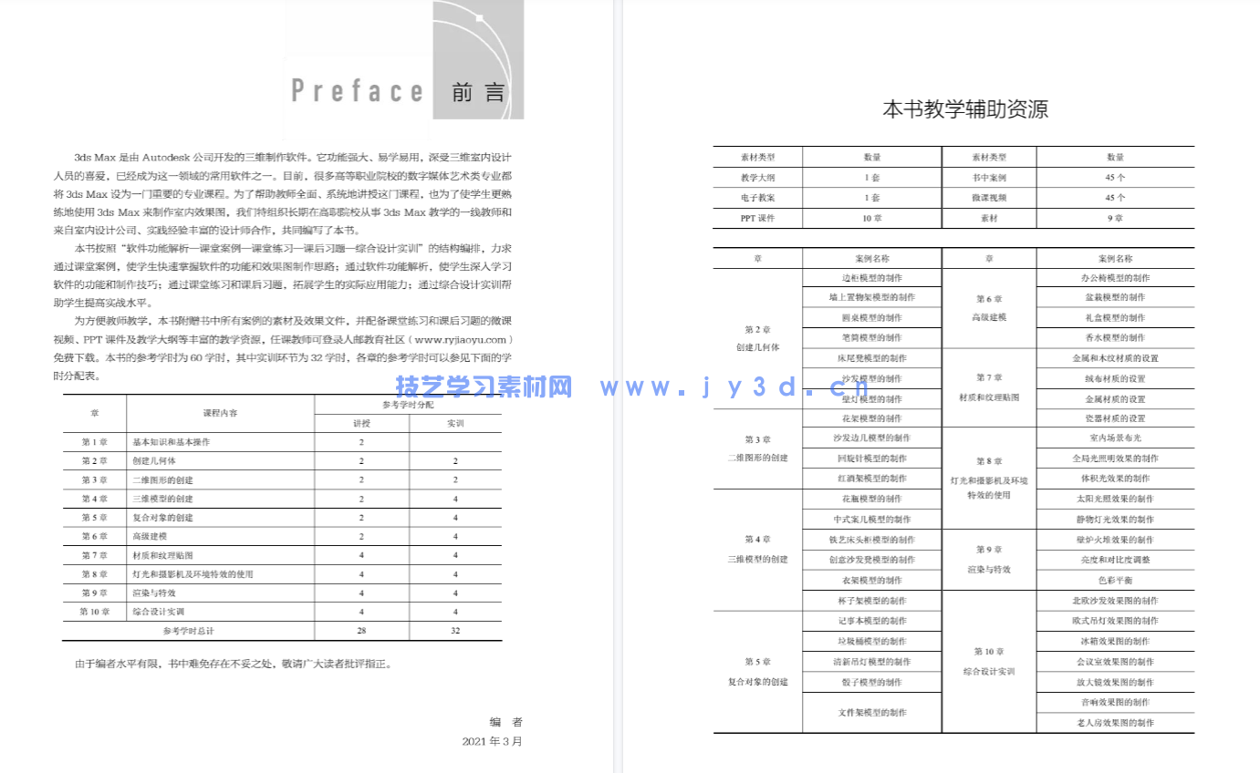 3ds Max室内效果图制作实例教程（微课版）(图5)