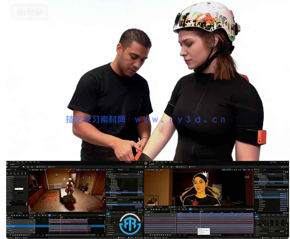 【中文字幕】UE5与MetaHuman电影级角色动作捕捉动画短片制作视频教程(图11) 【中文字幕】UE5与MetaHuman电影级角色动作捕捉动画短片制作视频教程(图11)