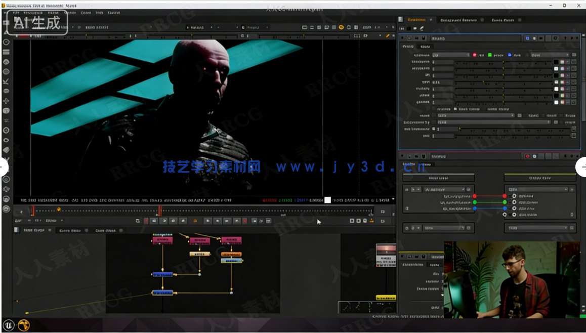 Nuke与UE好莱坞影视级特效合成大师班视频教程(图2)