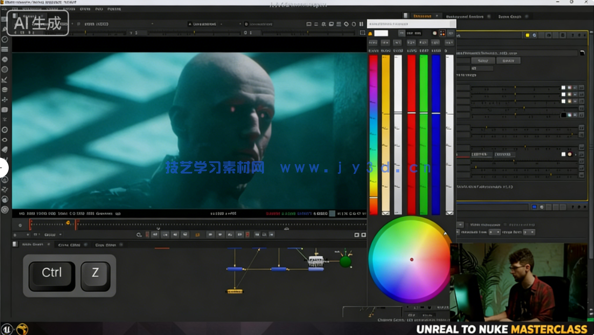 Nuke与UE好莱坞影视级特效合成大师班视频教程(图6)