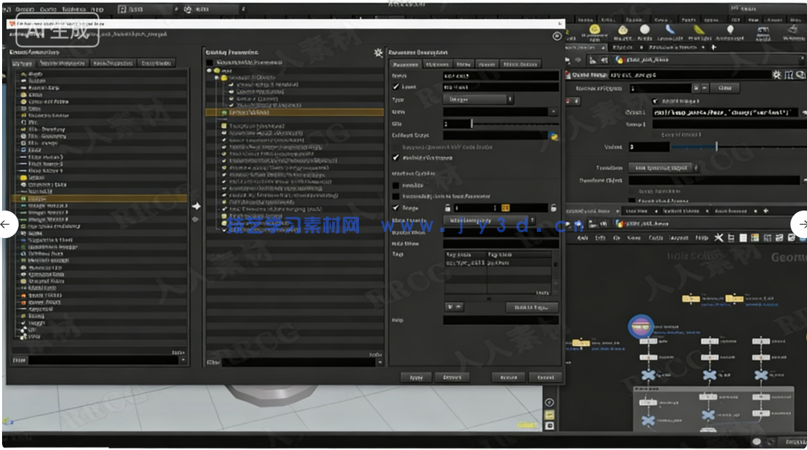 【中文字幕】Houdini几何底层原理处理逻辑核心技术视频教程(图3) 【中文字幕】Houdini几何底层原理处理逻辑核心技术视频教程(图3)