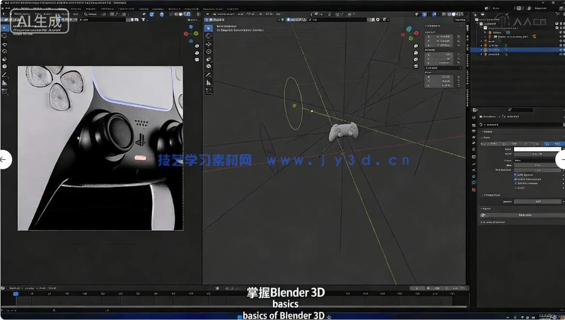 【中文字幕】Blender 3D产品可视化动画制作实战训练视频教程(图4)
