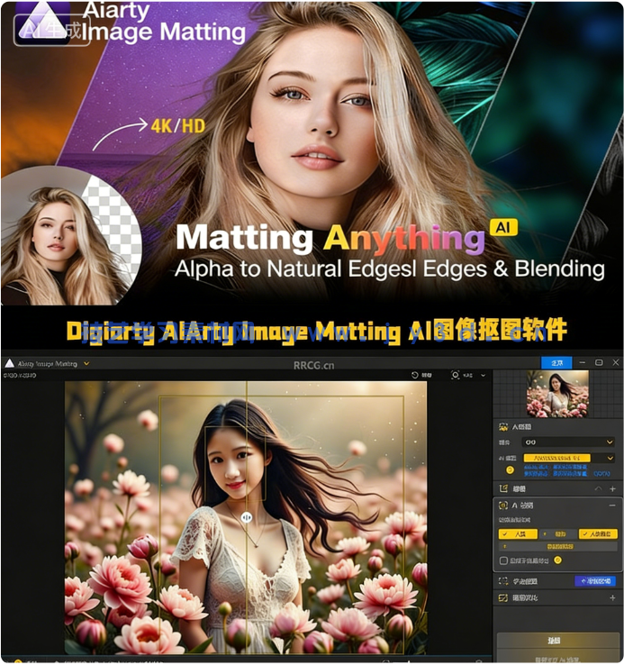 AIArty Image Matting AI图像抠图软件V2.7版(图1)