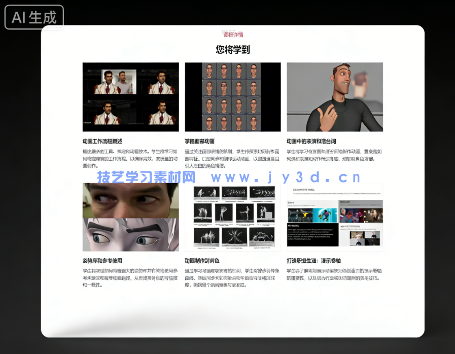 《双城之战》大师讲解角色面部表情动画叙事技术视频(图5) 《双城之战》大师讲解角色面部表情动画叙事技术视频(图5)