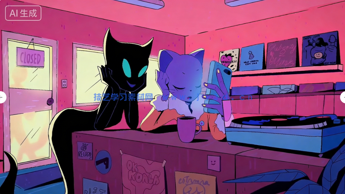 原创插画角色构图与色彩塑造技术训练视频教程(图1) 原创插画角色构图与色彩塑造技术训练视频教程(图1)