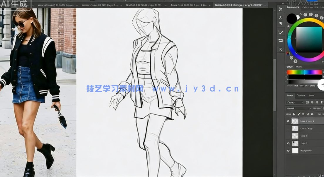 动漫角色服装设计绘画训练视频教程(图4) 动漫角色服装设计绘画训练视频教程(图4)