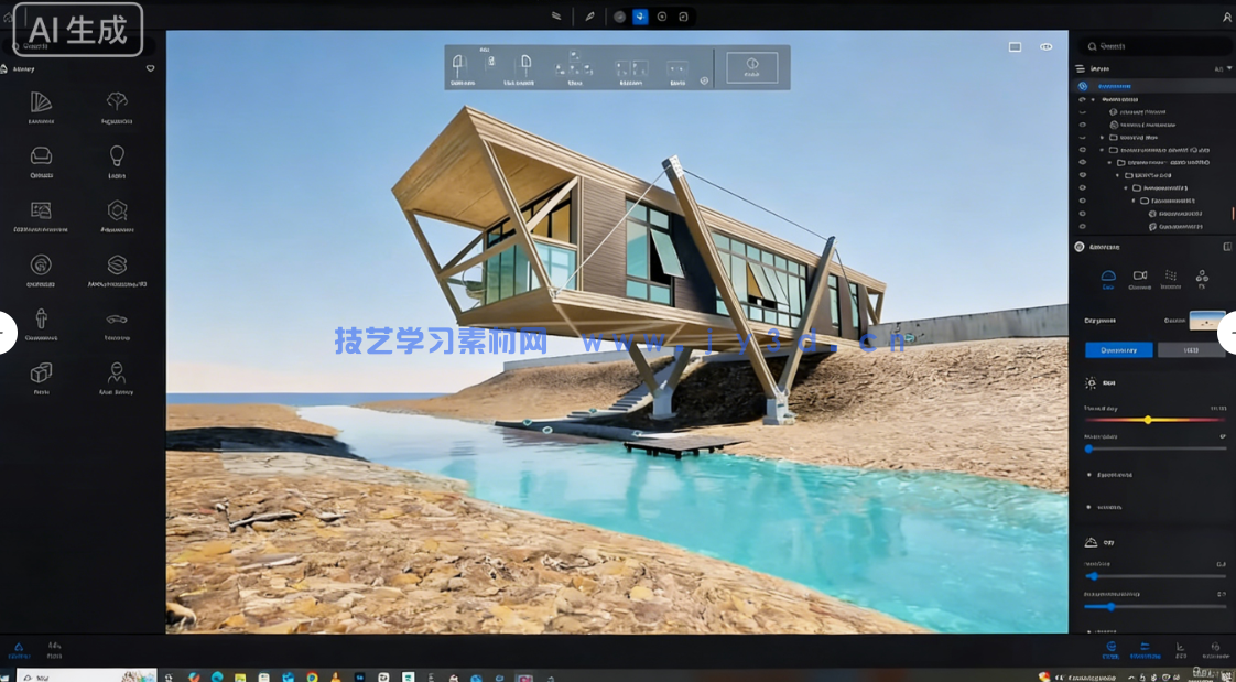 Twinmotion 2025实时渲染全流程大师班视频教程(图2) Twinmotion 2025实时渲染全流程大师班视频教程(图2)