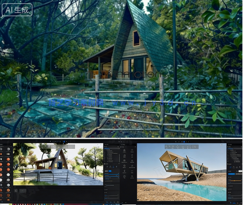 Twinmotion 2025实时渲染全流程大师班视频教程(图6) Twinmotion 2025实时渲染全流程大师班视频教程(图6)