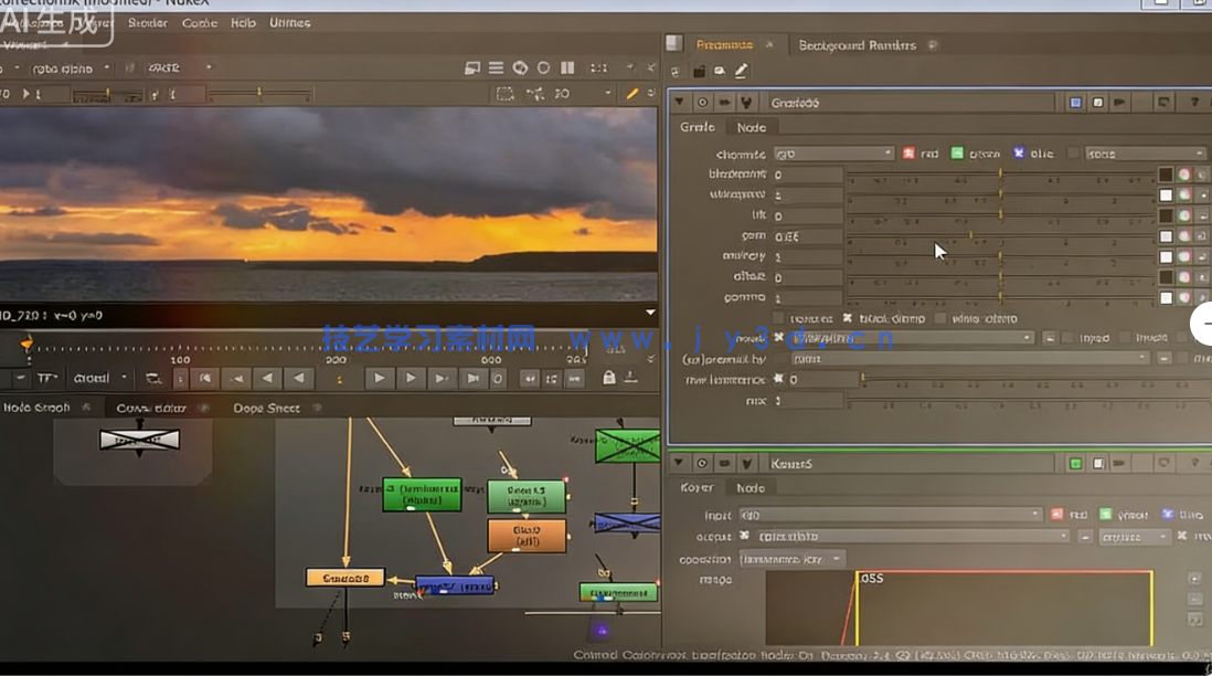 Nuke影视后期合成师零基础入门训练视频教程第一季(图2) Nuke影视后期合成师零基础入门训练视频教程第一季(图2)