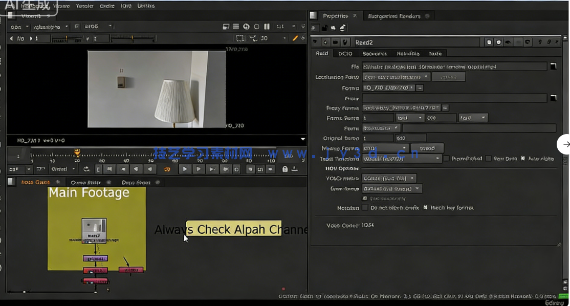 Nuke影视后期合成师零基础入门训练视频教程第一季(图6) Nuke影视后期合成师零基础入门训练视频教程第一季(图6)