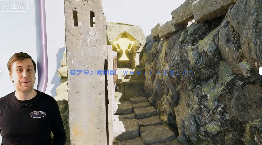 UE5沉浸式游戏场景设计实战训练视频教程(图4)