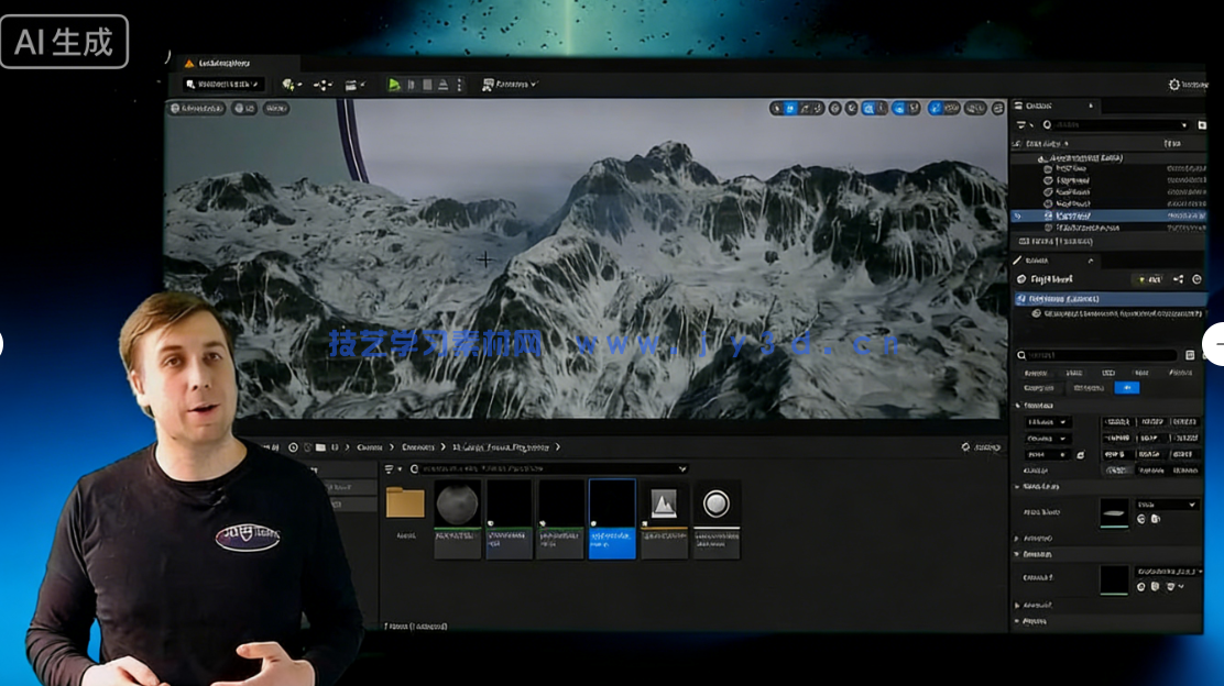 UE5沉浸式游戏场景设计实战训练视频教程(图6)