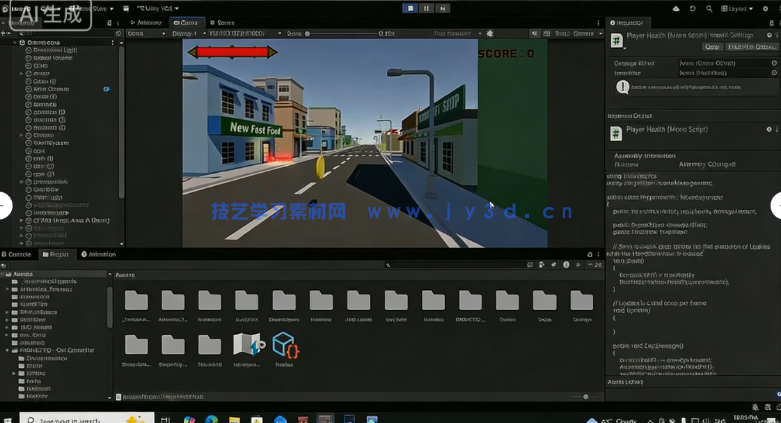UE5恐怖逃生手游制作实战训练视频教程(图1)