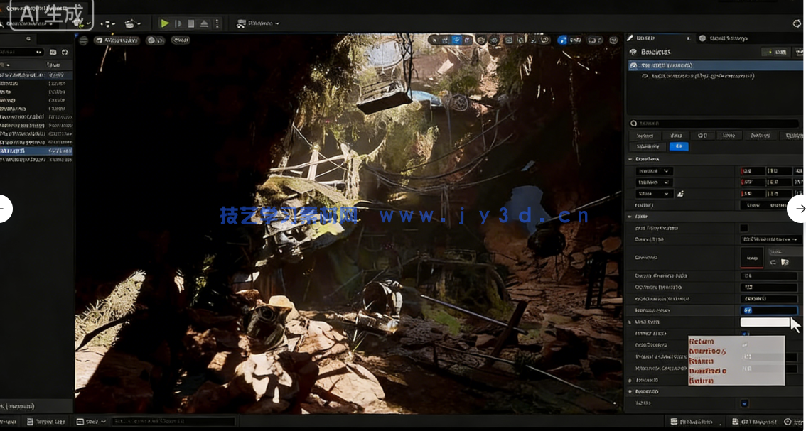 UE5环境艺术场景制作全面核心技能训练视频教(图8)