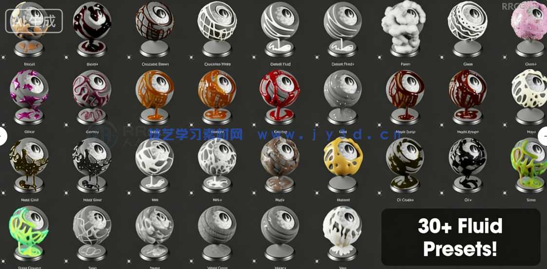 Fluid Painter流体绘制表面Blender插件V1.4.1版(图5)