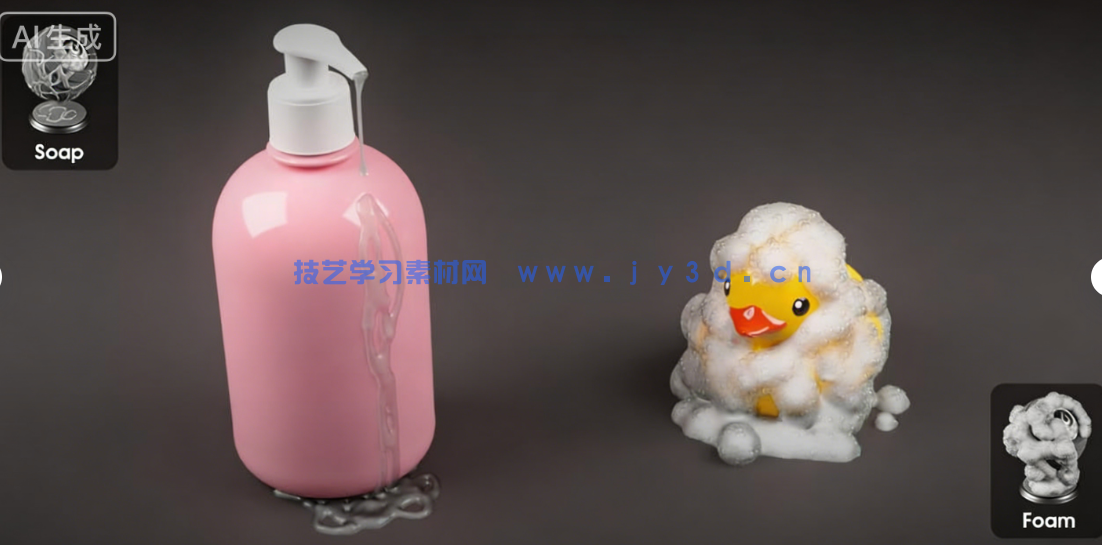 Fluid Painter流体绘制表面Blender插件V1.4.1版(图9)