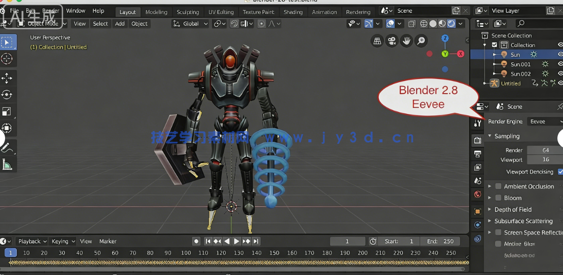 Fbx格式模型高效导入导出Blender插件V6.3.4版(图2)