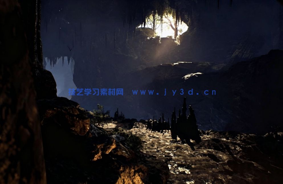 远古洞穴古代神庙玛雅废墟阿兹特克洞穴系统环境场景UE游戏素(图8)